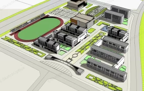 High School Architecture Plan