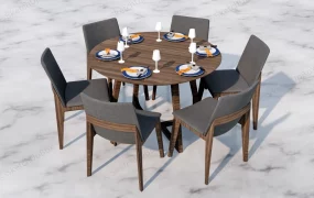 6 Chair Dining Table Set