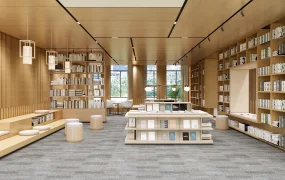 Small Bookstore Design Idea