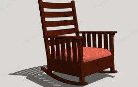 Wood Rocking Chair