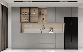 Modern Home Bar Cupboard