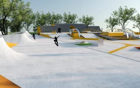 Skateboard Skate Park