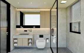 Modern Grey Bathroom