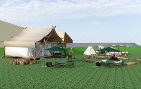 Lakeside Glamping Site