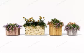 Wooden Flower Planter