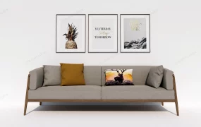 Contemporary 3 Seater Sofa