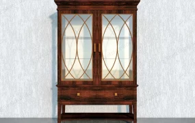 Victorian Antique Display Cabinet