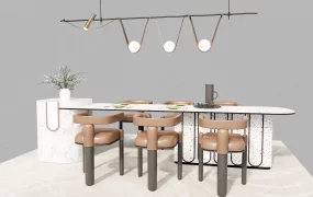 Island Dining Table Set