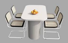 Minimalist Modern Dining Set