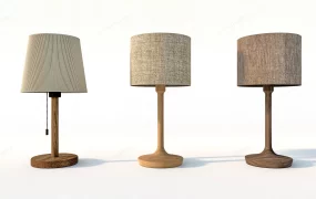 Minimalist Wood Table Lamps