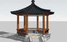 Chinese Garden Pavilion
