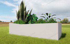 Concrete Planter Idea