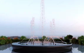 Landscape Fountain Design