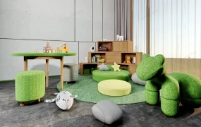 Small Kids Play Room Idea