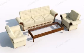 Classic Living Room Sofa Set