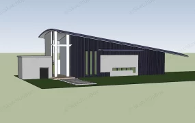 Public Restroom Exterior