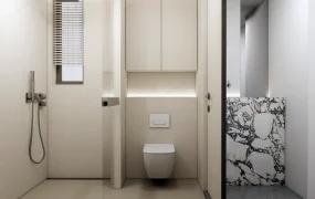 Minimalist Master Bathroom