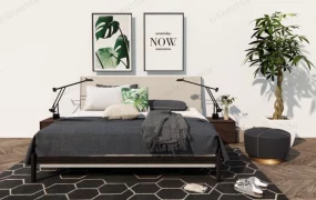 Scandinavian Style Bedroom Idea