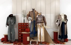 Clothing Store Window Decor Ideas