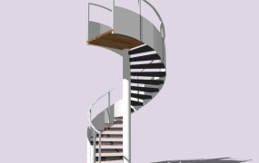 Interior Spiral Staircase Design