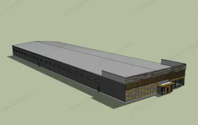 Modern Factory Building