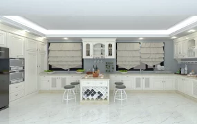 U Shaped Kitchen With Island