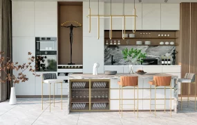 Modern Kitchen With Island Design