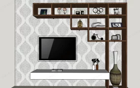 TV Unit Wall Shelf