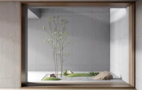 Simple Indoor Zen Garden