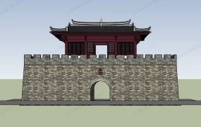 Chinese Ancient City Gate