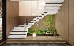 Under Stairs Garden Ideas