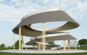 Modern Helical Observation Tower