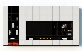 Modern TV Wall Design Idea