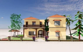 Tropical Suburb House