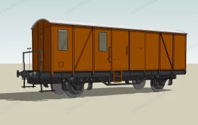 Railway Freight Wagon
