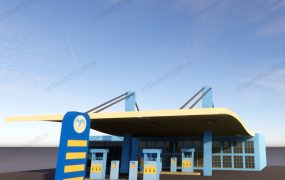 Gas Station Building Design
