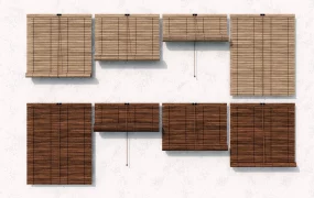 Wood Roller Blinds