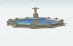 Large Statue Water Fountain