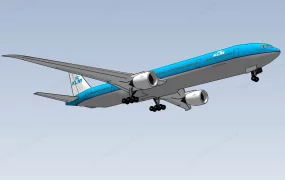 KLM Airplane