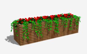 Long Rectangular Planter Box