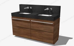 Double Sink Bathroom Vanity