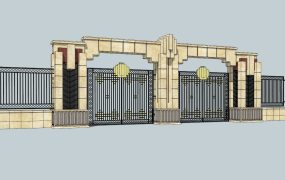 Double Gates for Driveway
