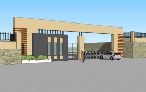 Factory Entrance Gate Design