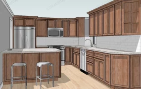 Traditional Style Kitchen Cabinets
