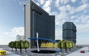 Modern Business Buildings