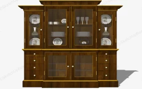 Vintage Kitchen Pantry Cupboard