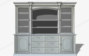 Storage And Display Cupboard