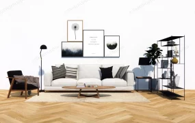 Minimalist Living Room Furniture Set