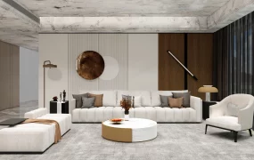 Living Room Staging Idea