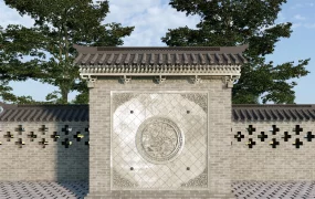 Chinese Garden Wall Art
